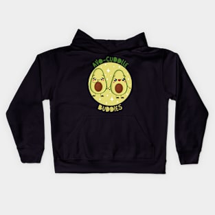 Funny and Cute Avocado Buddies Kids Hoodie